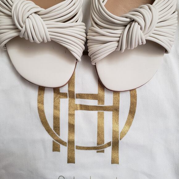 House of Harlow 1960‎ x Revolve Hampton Sandal in Ivory Size 5.5 HOOF-WZ236 - Picture 3 of 12